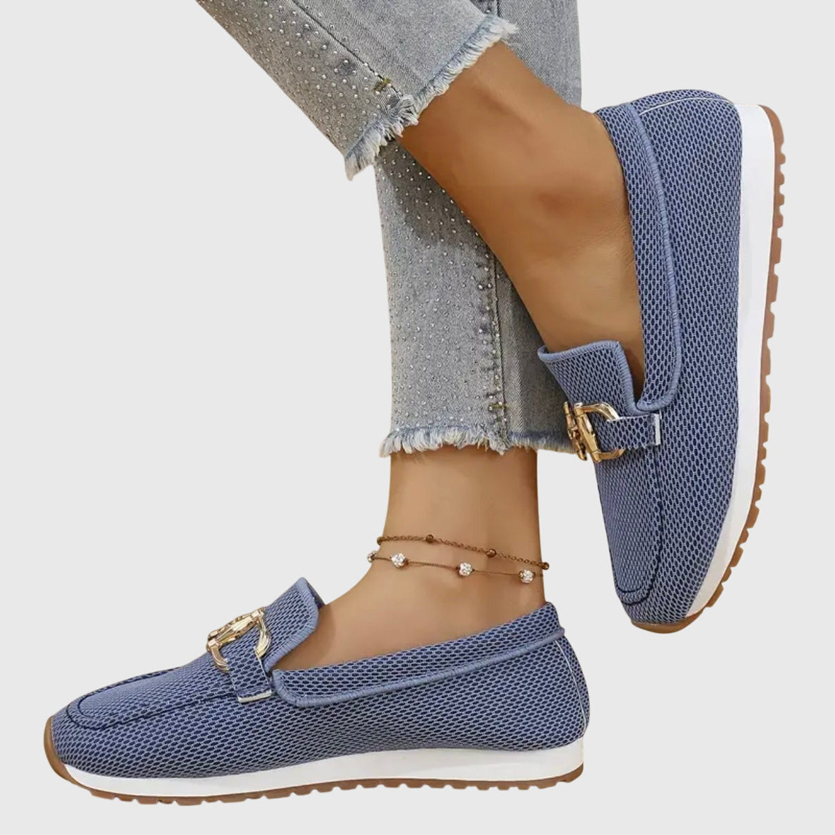 Jacey Women’s Comfortable Slip-On Loafer Sneakers