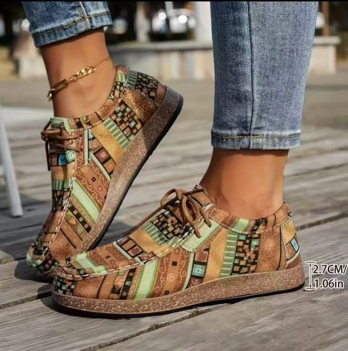 Brinley | Colorful Retro Shoes