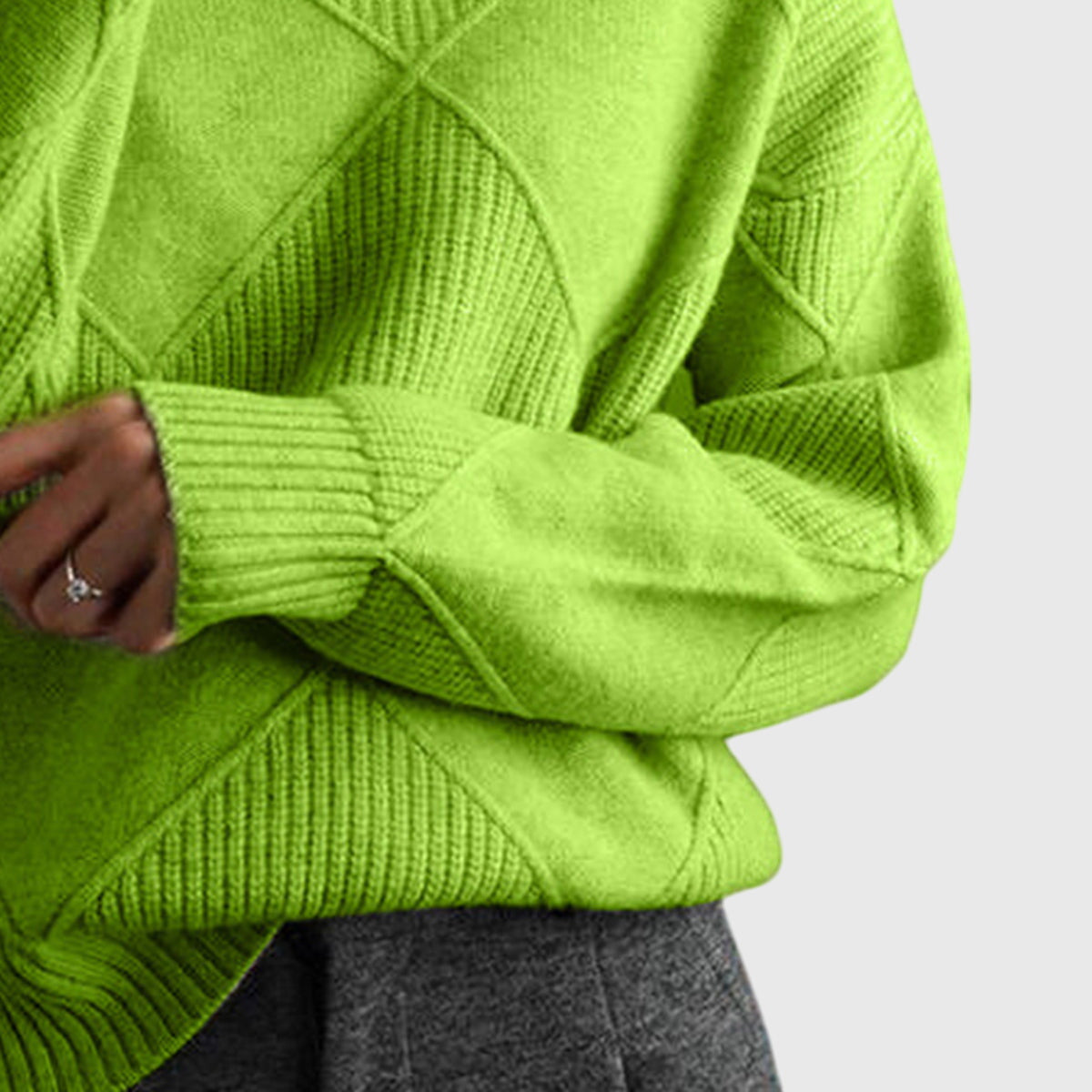 Angela™ | Turtleneck Sweater