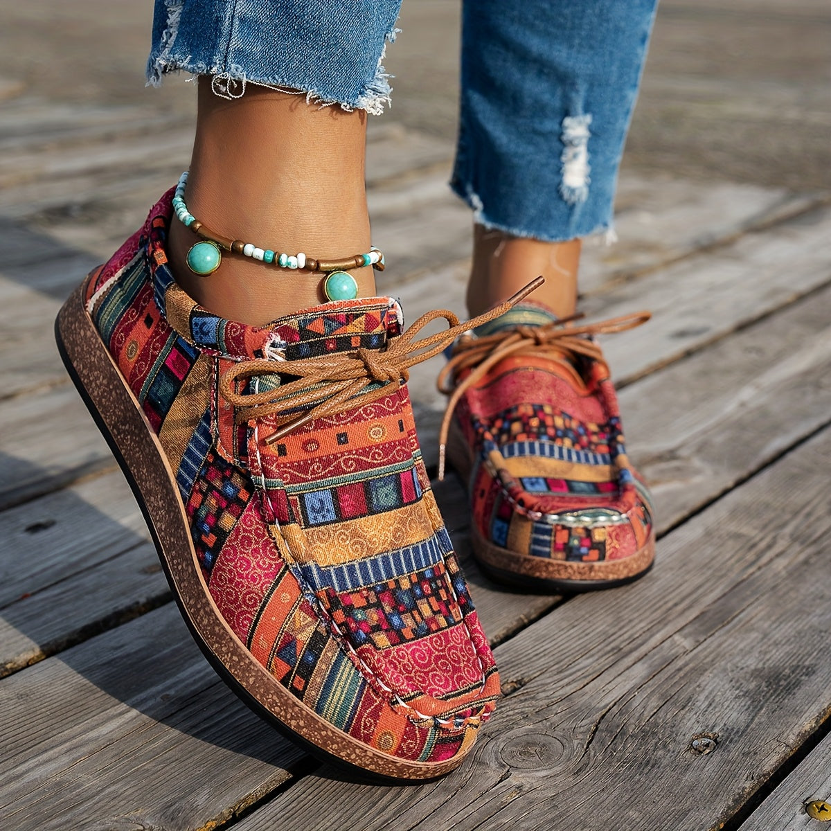 Brinley | Colorful Retro Shoes