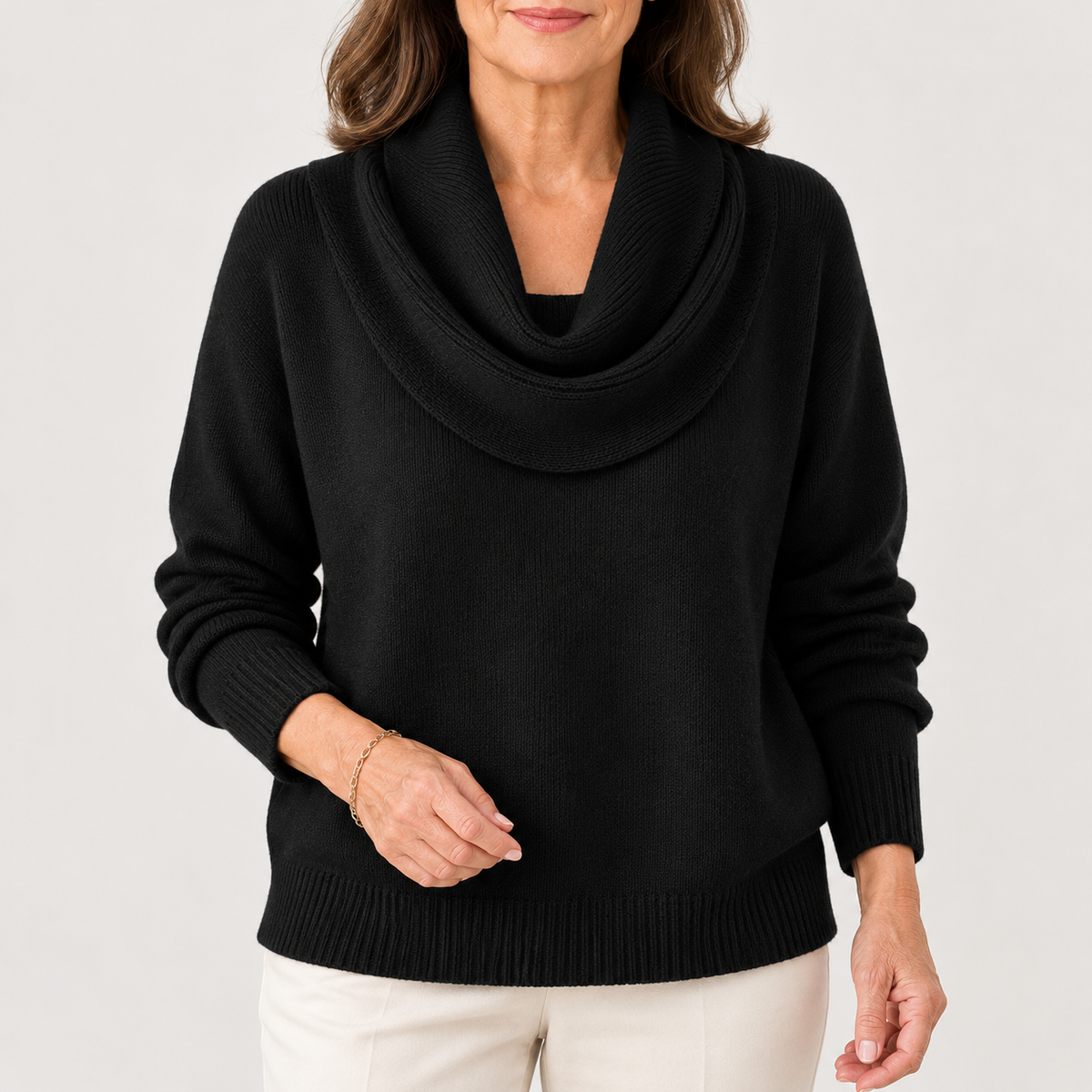 Carys | Soft Cowl Neck Jumper