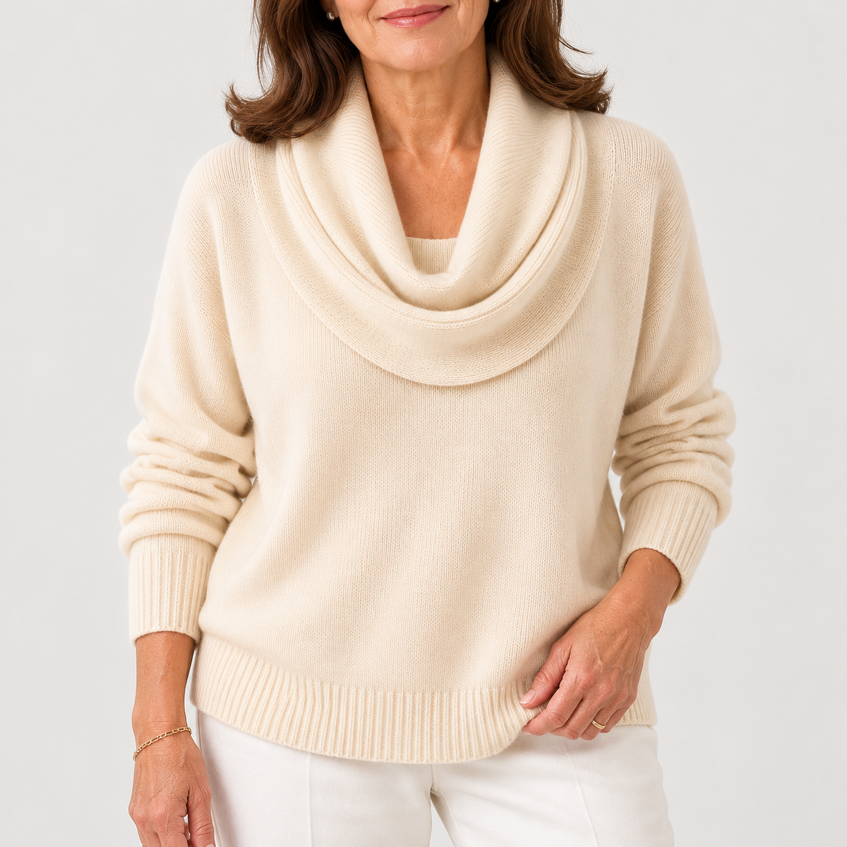 Carys | Soft Cowl Neck Jumper