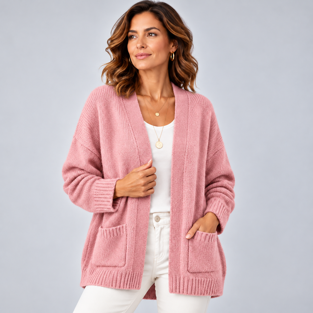 Juliet | Relaxed Open-Front Cardigan