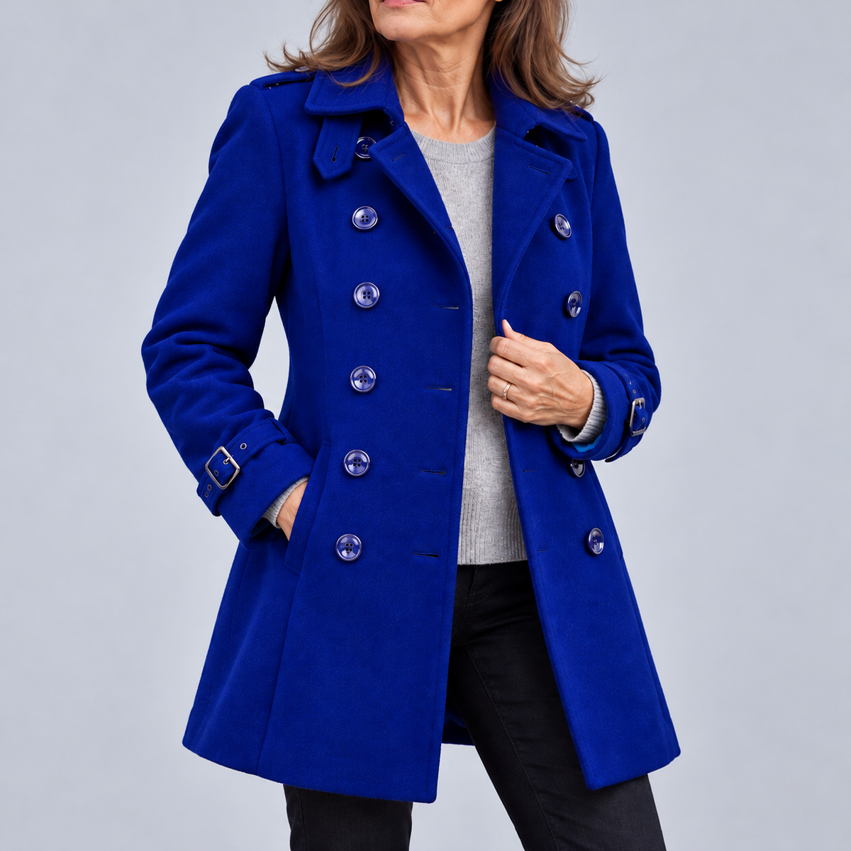 Danielle | Elegant Longline Trench Coat
