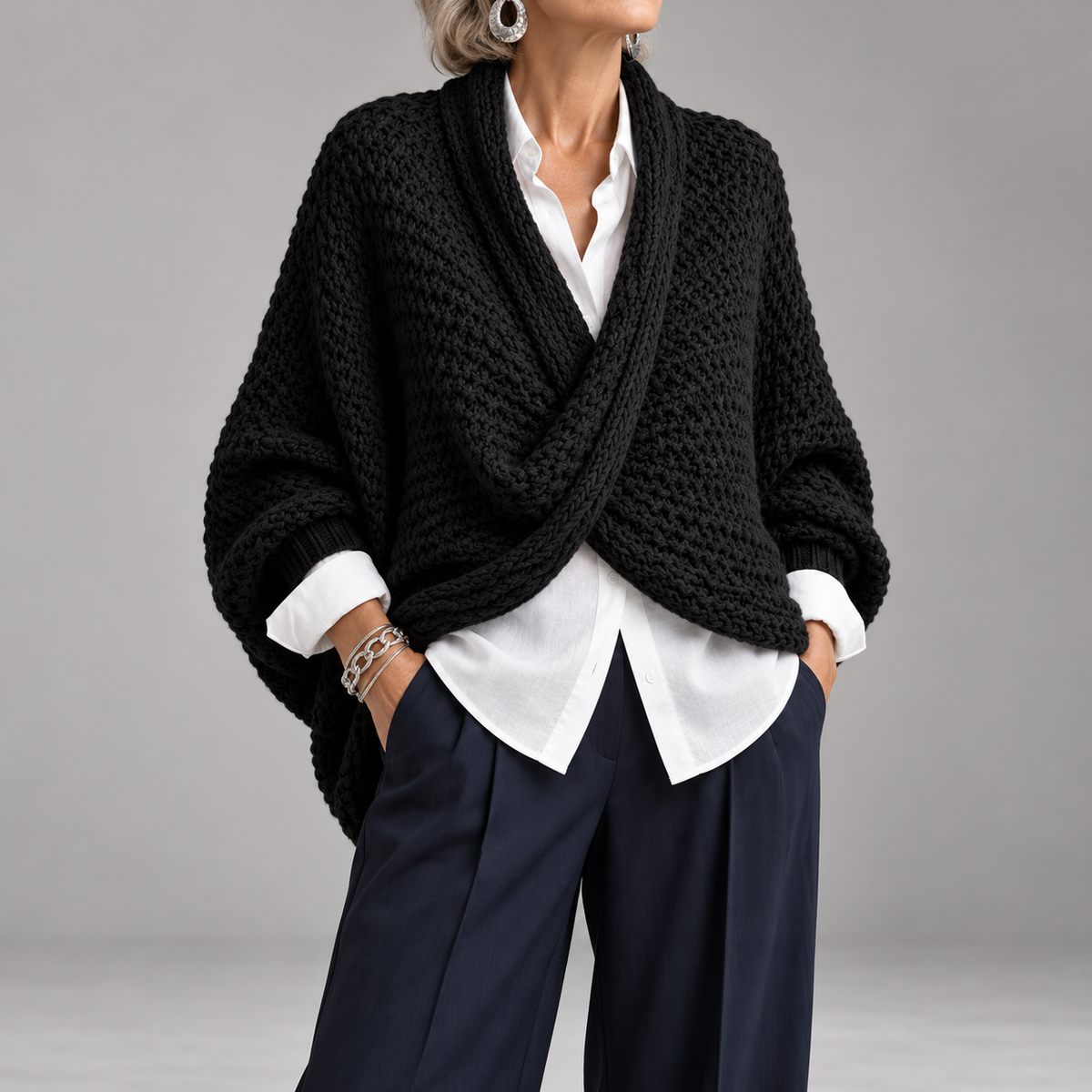 Lorelei™ Batwing Crossover Sweater