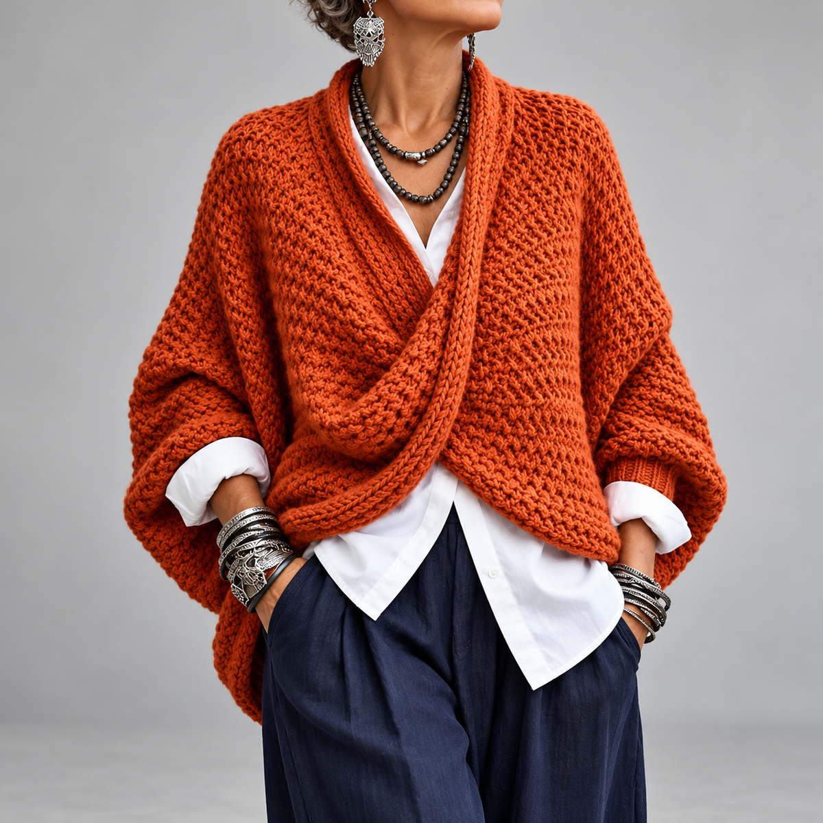 Lorelei™ Batwing Crossover Sweater