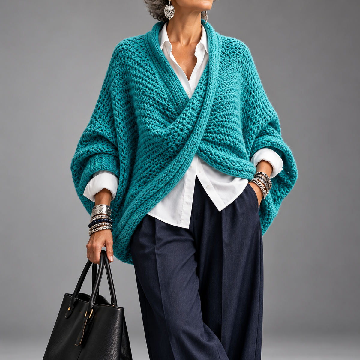 Lorelei™ Batwing Crossover Sweater