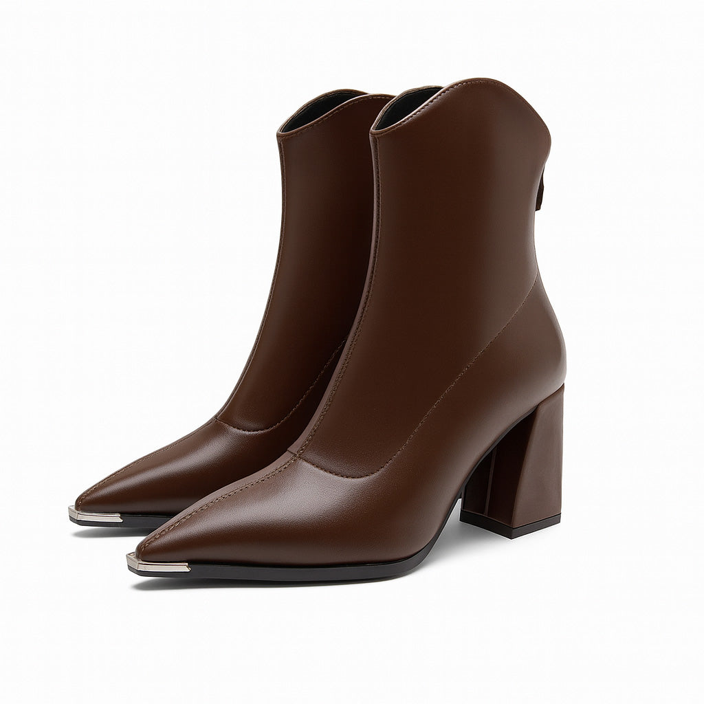 Celeste | Chrome Tip Boots