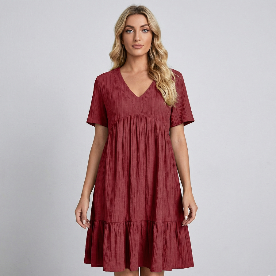 Ava Tiered Ruffle Mini Dress