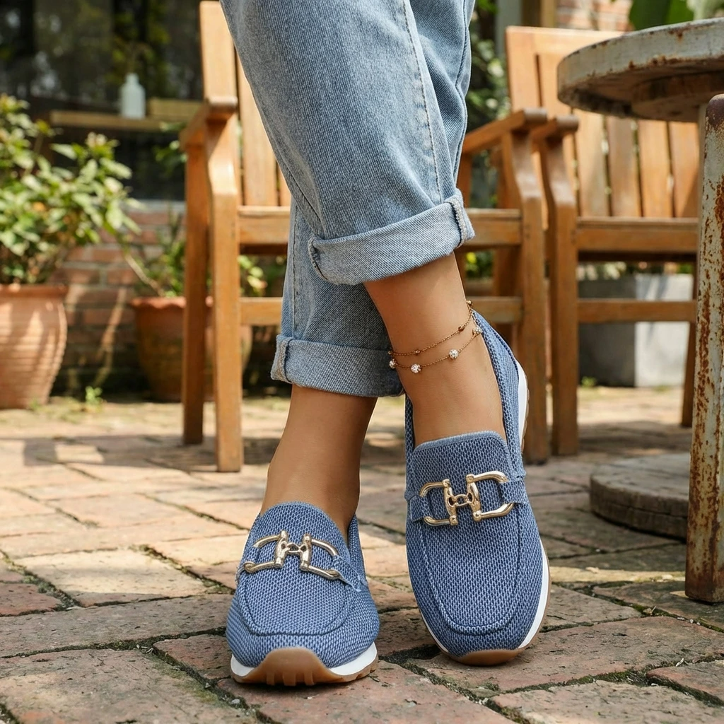 Jacey Women’s Comfortable Slip-On Loafer Sneakers