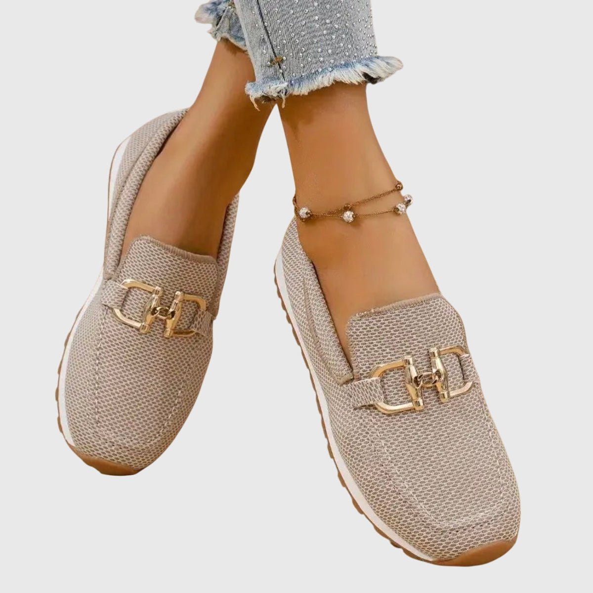 Jacey Women’s Comfortable Slip-On Loafer Sneakers