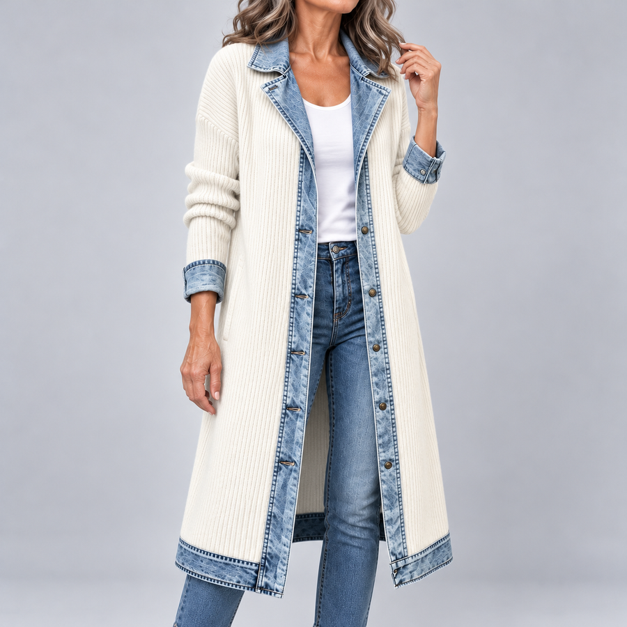 Riley™ | Casual Long-line Knit Cardigan