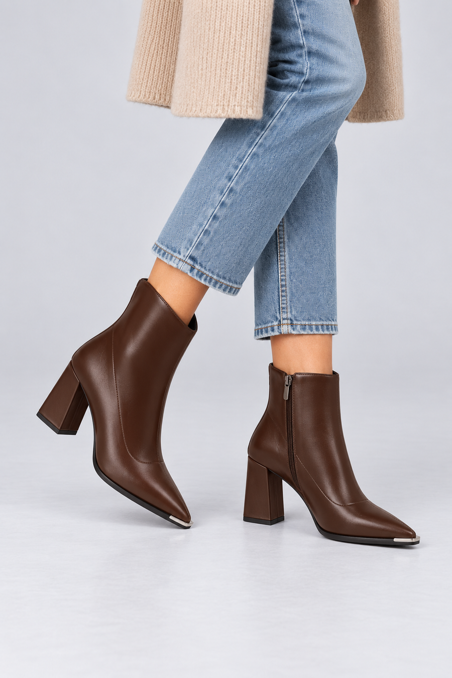 Celeste | Chrome Tip Boots