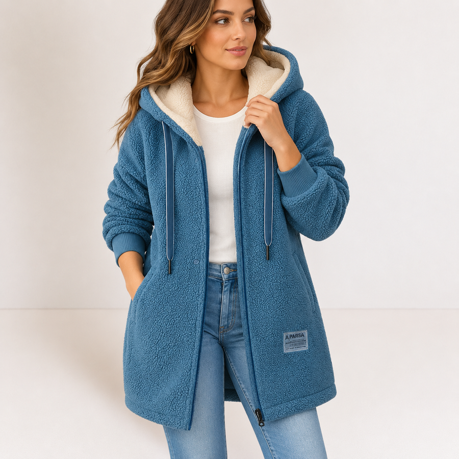 Marcelina  | Cozy Hooded Jacket