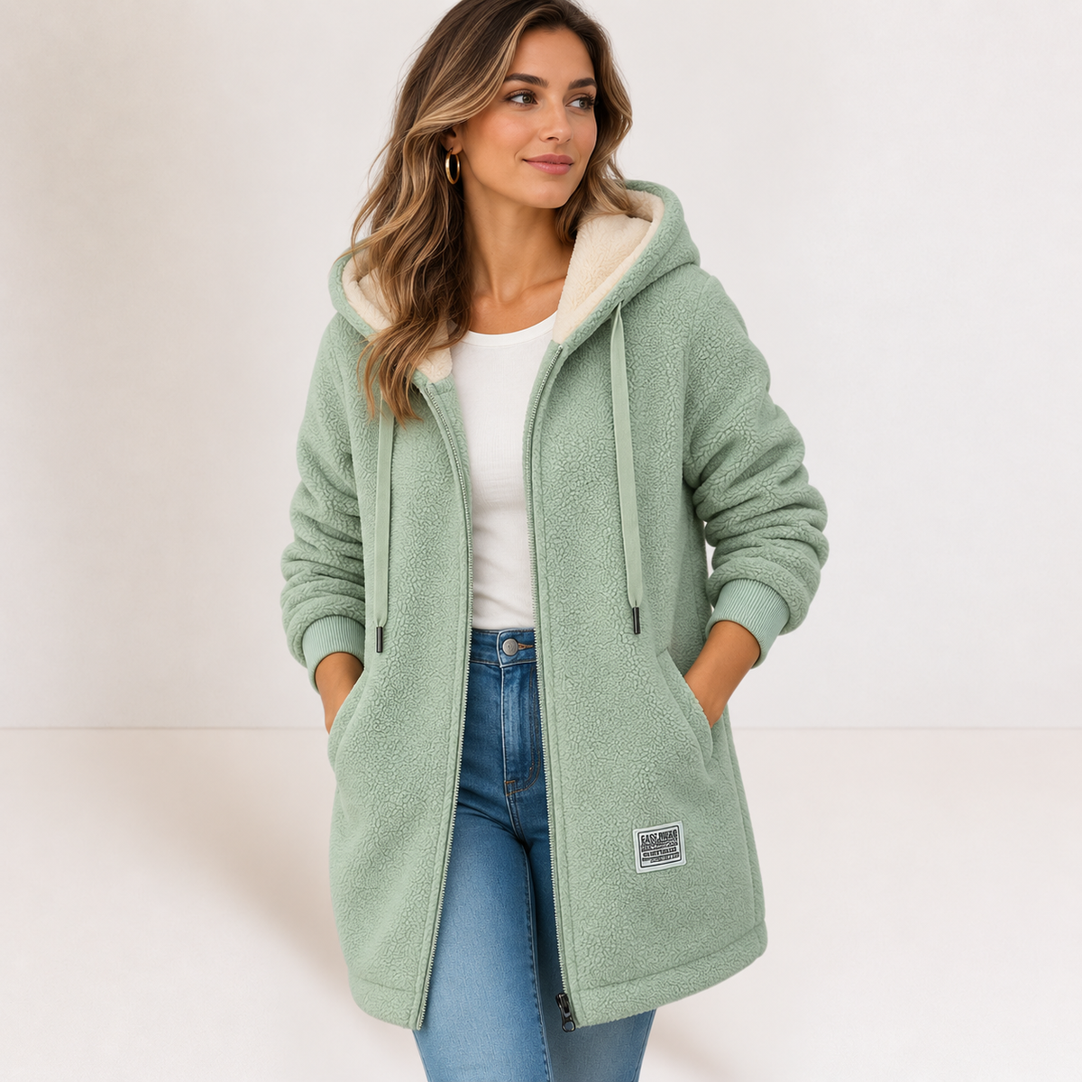 Marcelina  | Cozy Hooded Jacket