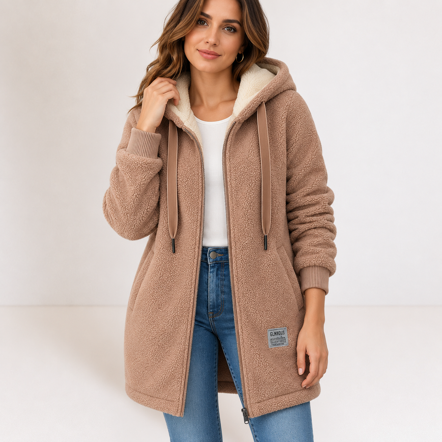 Marcelina  | Cozy Hooded Jacket