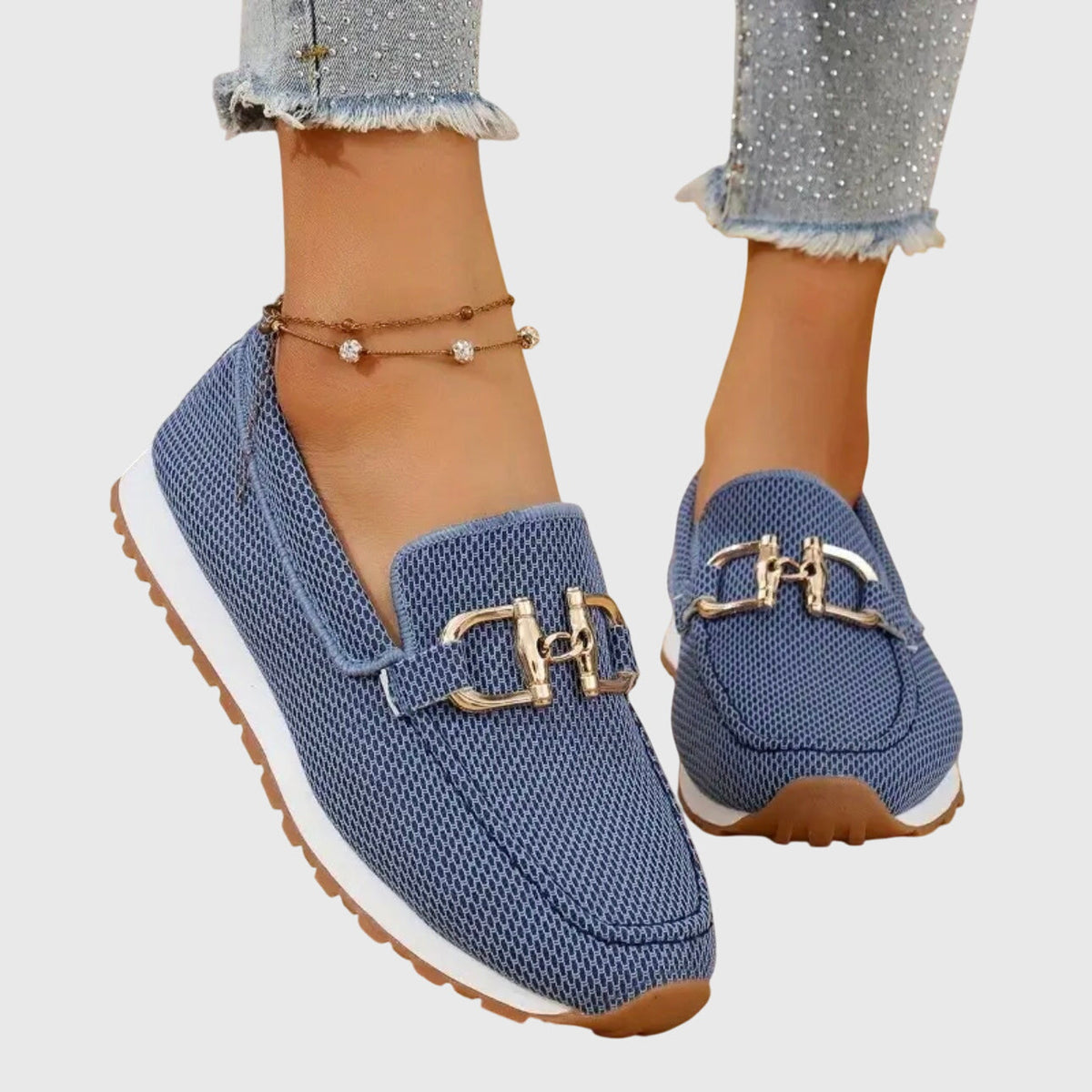 Jacey Women’s Comfortable Slip-On Loafer Sneakers