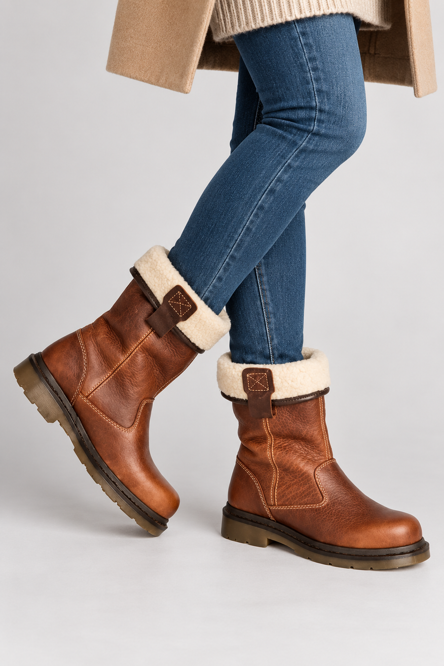 Eireen | Lined Leather Winter Boots