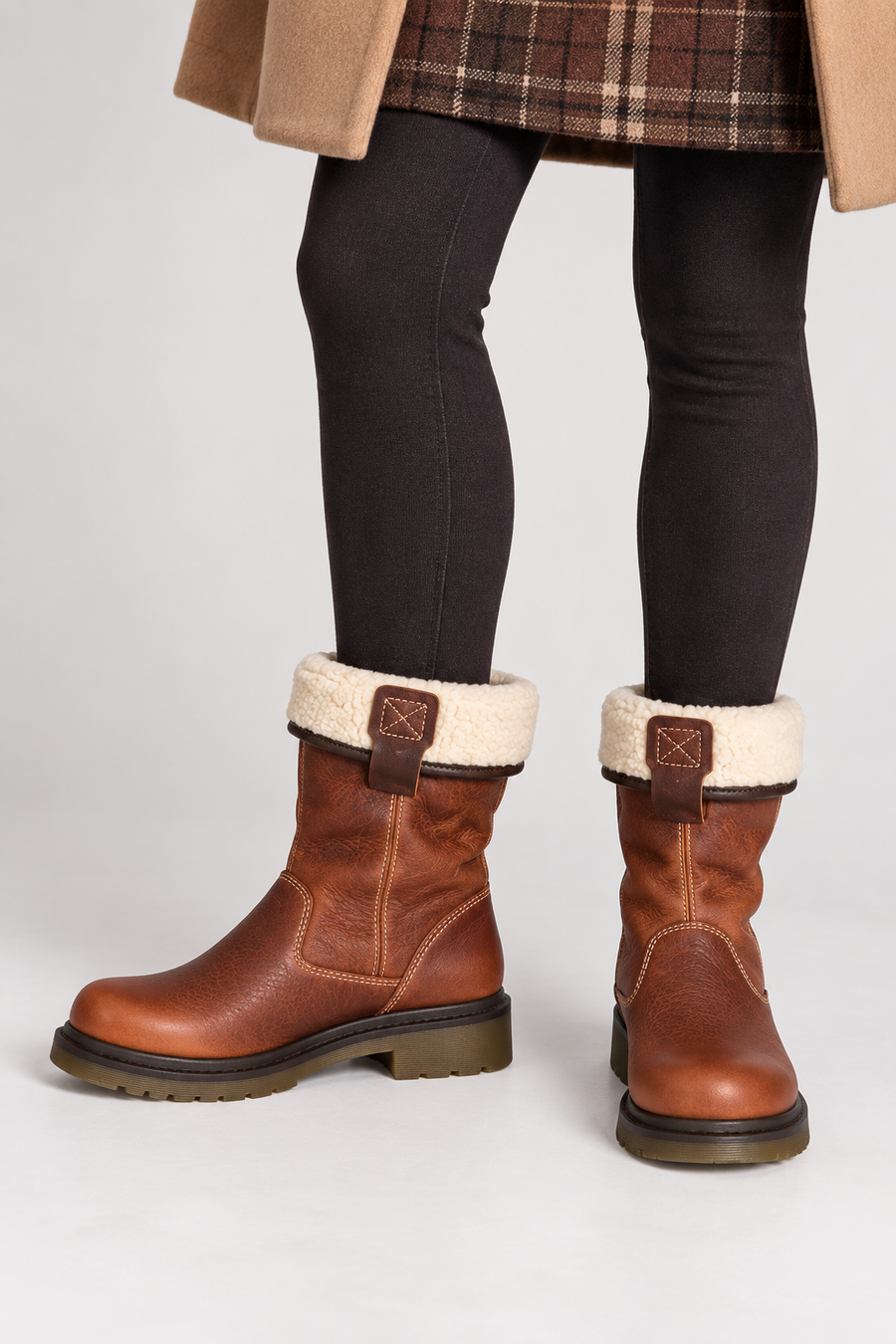 Eireen | Lined Leather Winter Boots