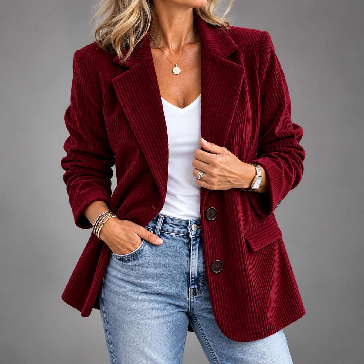 Ottoline™ Collared Utility Jacket